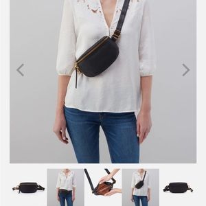 HOBO Pebbled Leather Fern Belt Bag